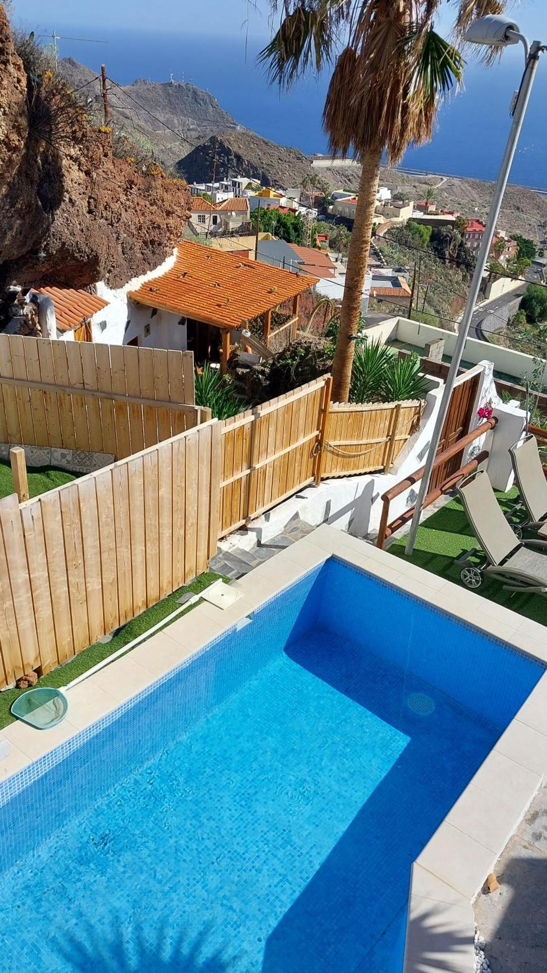 New Cave With Pool See View And Garden Santa Cruz de Tenerife Exterior photo